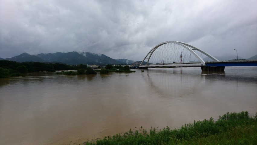 今年も水害被る（7月5日～7日の豪雨）